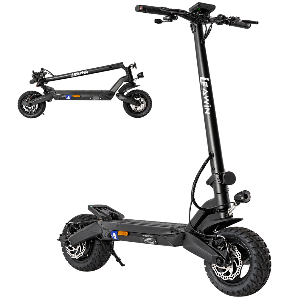 YL T8 Elektro Scooter – 500W Offroad E-Scooter mit 48V 15Ah Akku, 10 Zoll Reifen & Fronttasche