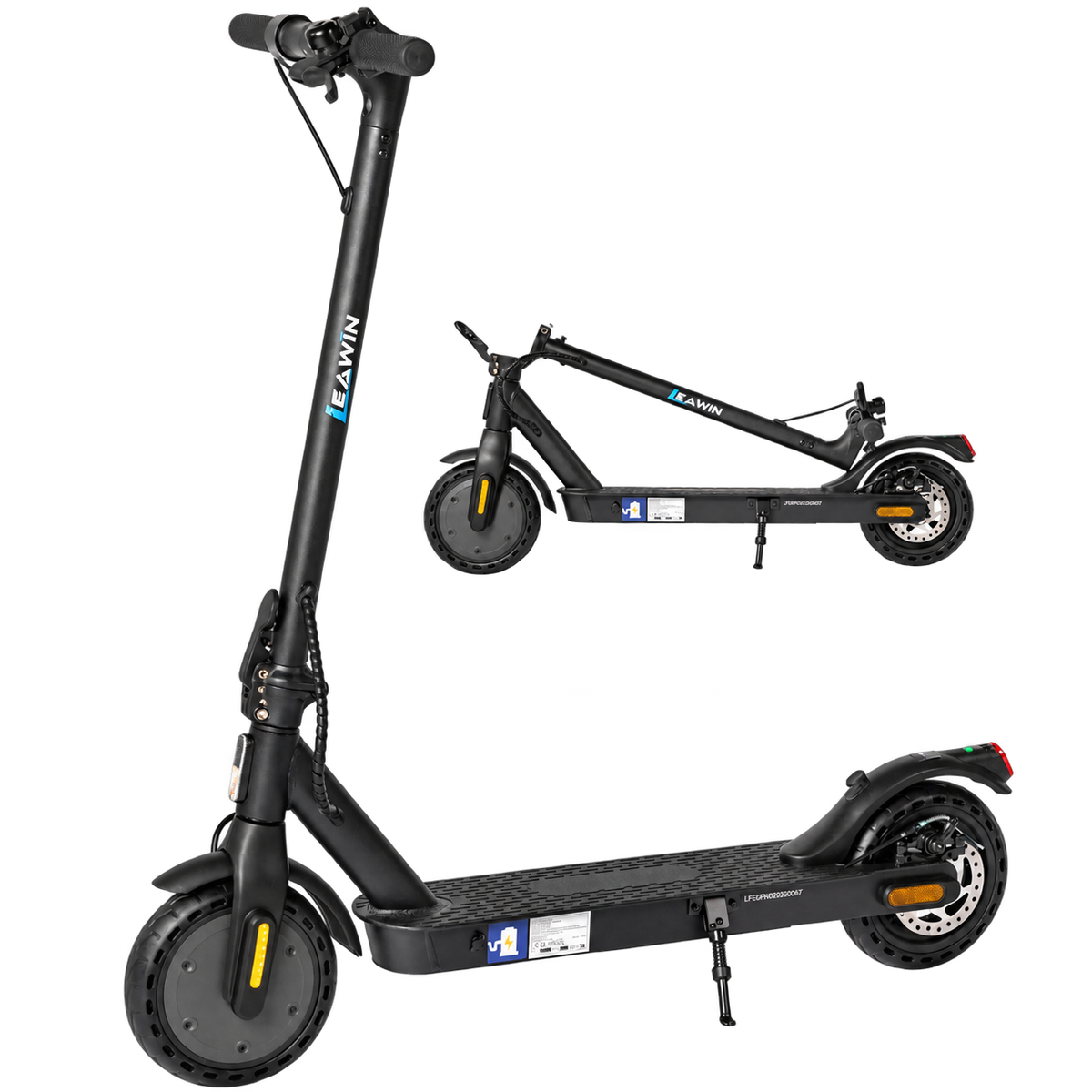 YL E5PRO Elektro Scooter – 250W E-Scooter mit App-Steuerung, 8,5 Zoll Vollgummireifen & faltbarem Design